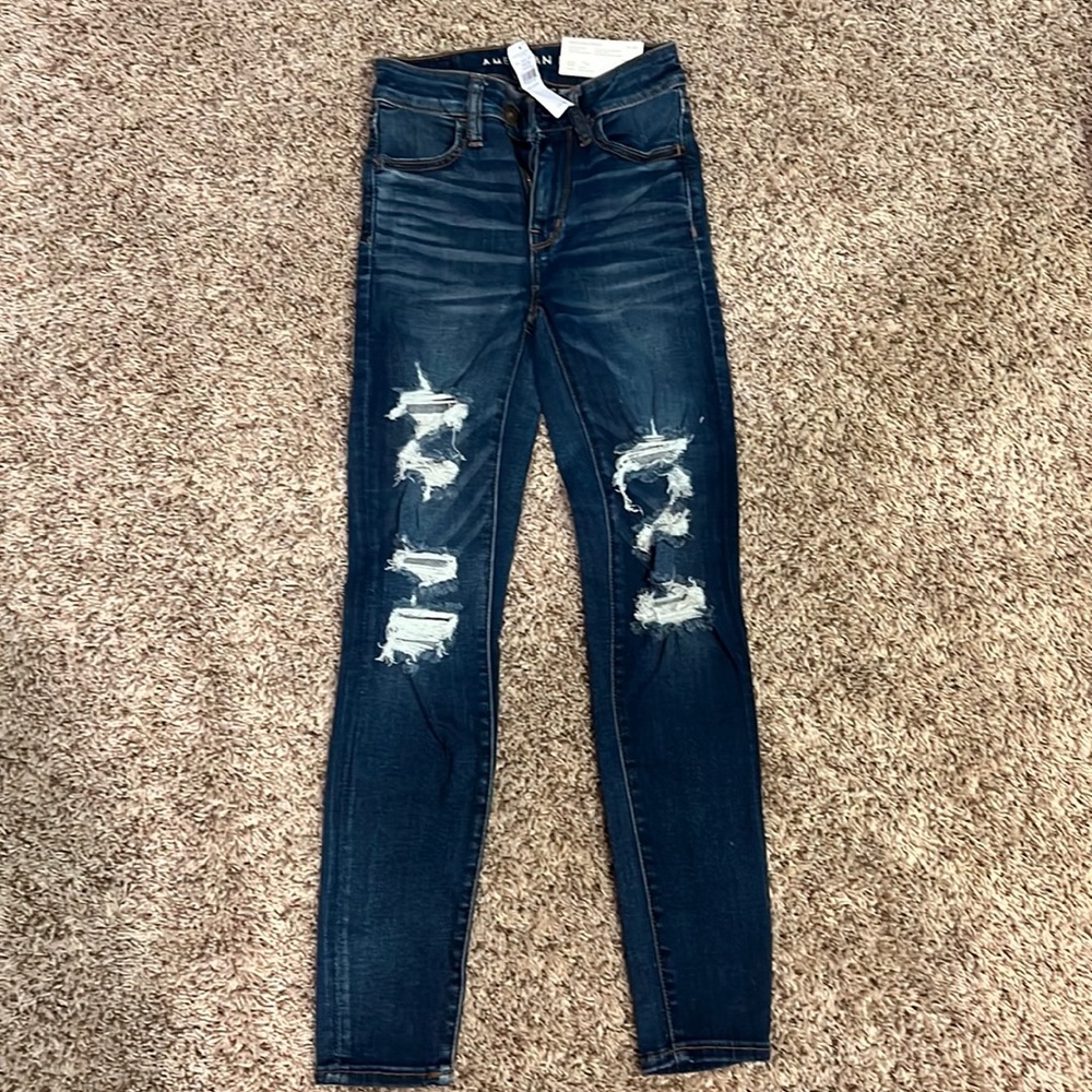 AE jeans, NEW with tags. Size 00 Short!